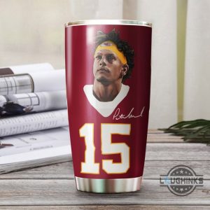 kansas city chiefs go big or go patrick mahomes tumbler