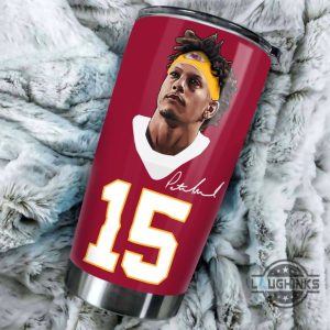 kansas city chiefs go big or go patrick mahomes tumbler