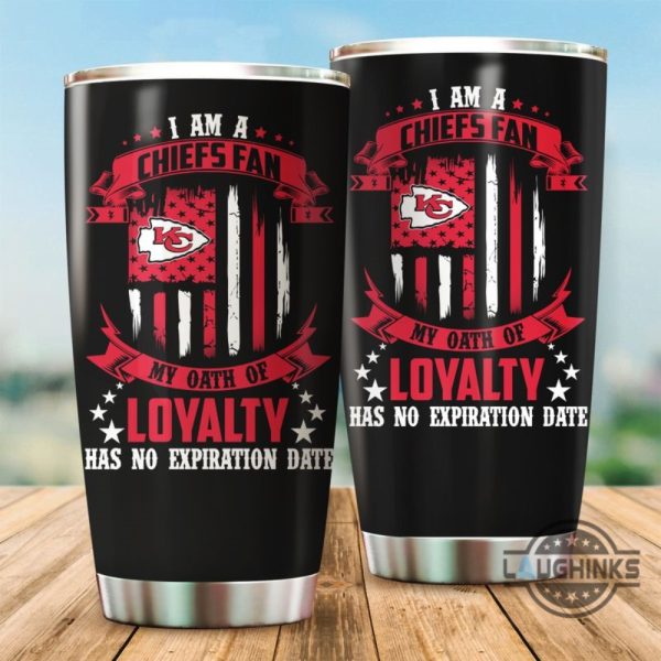 kansas city chiefs my oath has no expiration date independence day tumbler 20oz