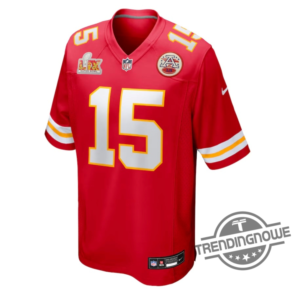 Patrick Mahomes Kansas City Chiefs Nike Super Bowl Lix Game Jersey 7 Patrick Mahomes Kansas City Chiefs Nike Super Bowl LIX Game Jersey