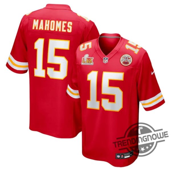 Patrick Mahomes Kansas City Chiefs Nike Super Bowl Lix Game Jersey trendingnowe 2