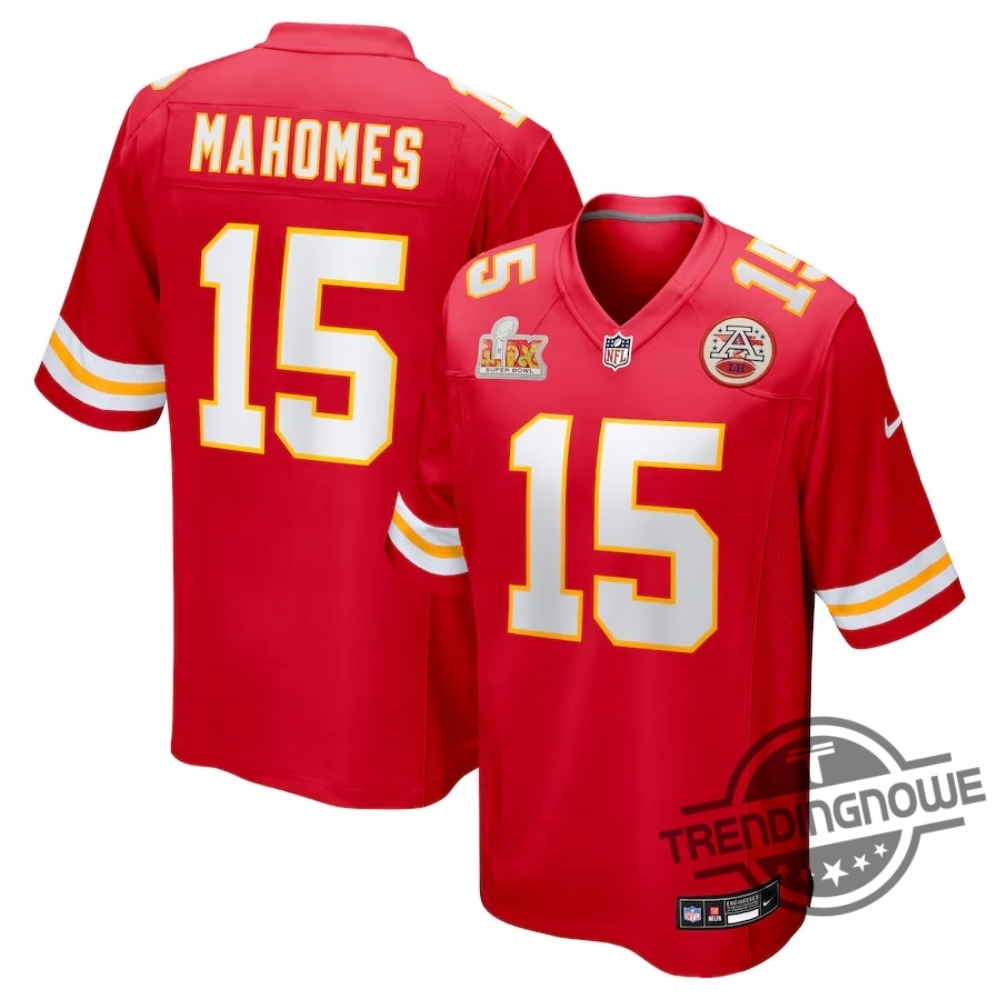 Patrick Mahomes Kansas City Chiefs Nike Super Bowl Lix Game Jersey 8 Patrick Mahomes Kansas City Chiefs Nike Super Bowl LIX Game Jersey