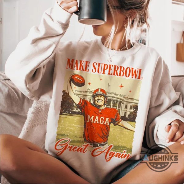 nfl trump make superbowl great again shirt