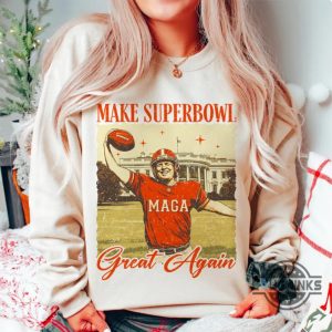 nfl trump make superbowl great again shirt