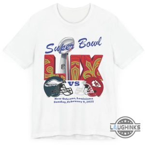 eagles vs chiefs super bowl tee shirt champions 2025