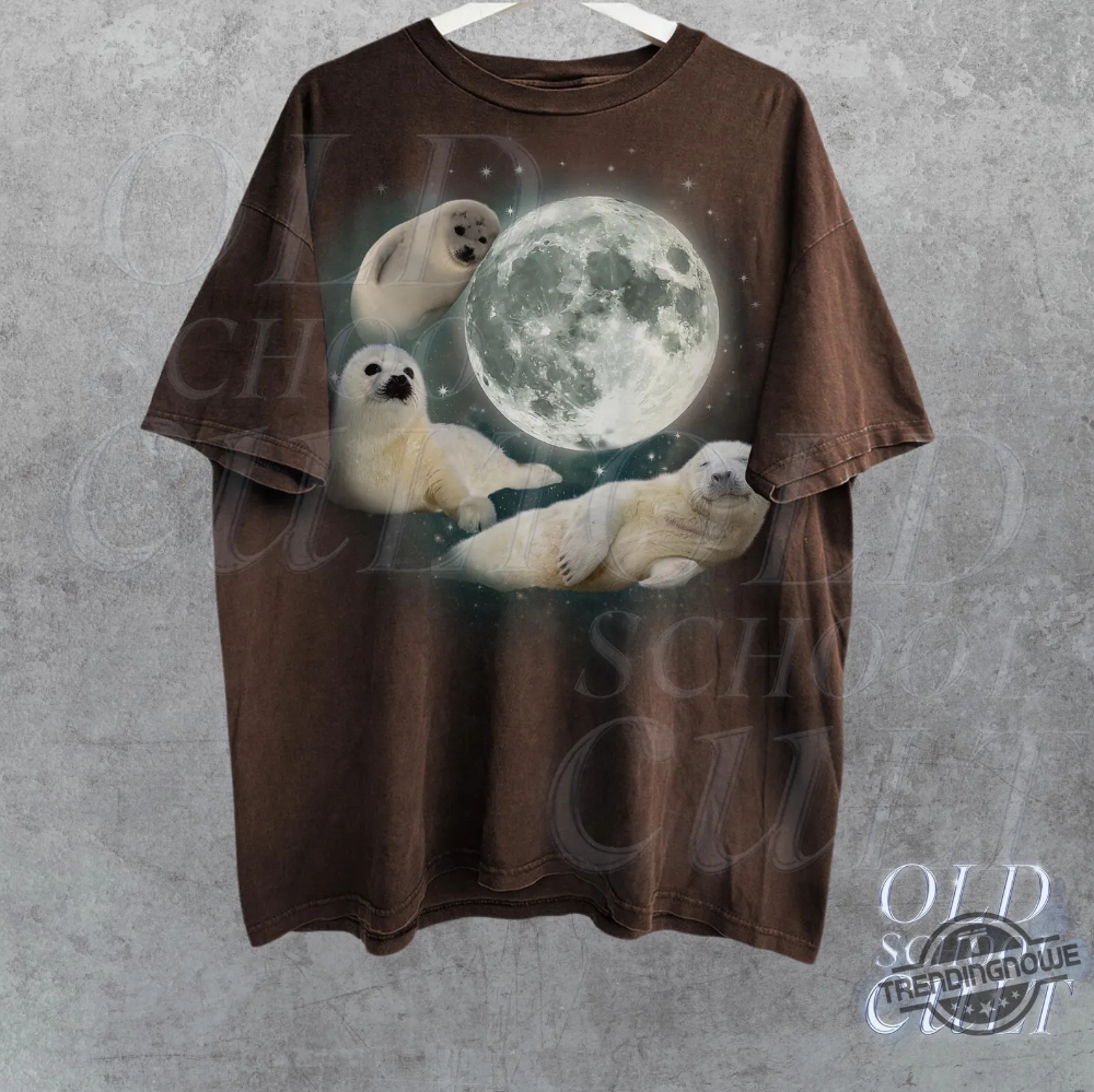 Old School Dog Moon Three Baby Sea Shirt 8 Old School Dog Moon Three Baby Sea Shirt