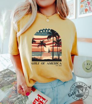 Gulf Of America Patriotic Vintage Tshirt giftyzy 2