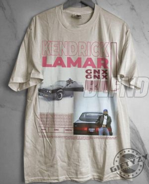 Kendrick Lamar Gnx Album Shirt giftyzy 3