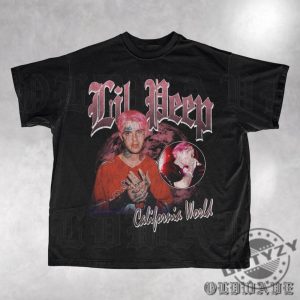 Lil Peep Bootleg 90S Music Shirt giftyzy 3