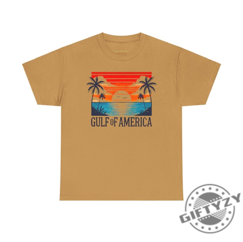 Gulf Of America Tshirt Beach Theme Ocean Lover Gift