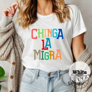 Antitrump Chinga La Migra Ice Maga Republican Fascism Shirt giftyzy 4