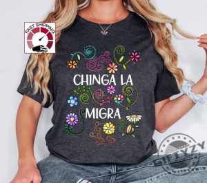 Chinga La Migra Anti Trump Shirt giftyzy 4