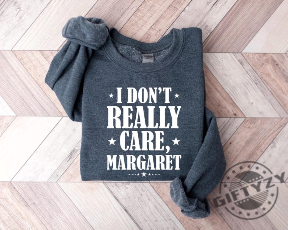 I Dont Really Care Margaret Jd Vance Funny Trump Vance Tee