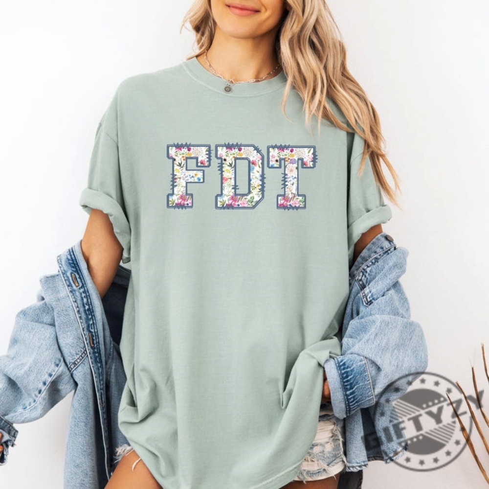 Fdt Shirt Anti Trump Flower Tee Subtle Feminist Tshirt