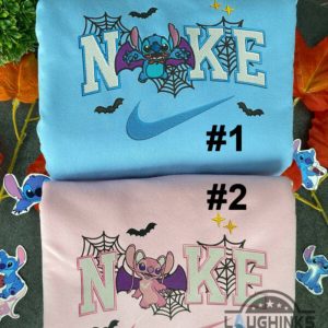 nike stitch and angel halloween embroidered sweatshirt t shirt hoodie