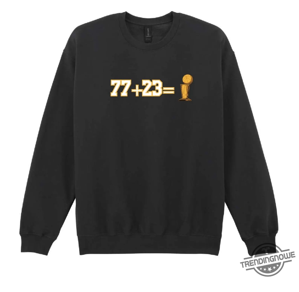 Luka Lebron Championship Los Angeles Sweatshirt 5 Luka Lebron Championship Los Angeles Sweatshirt