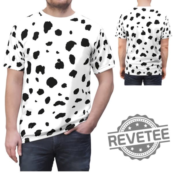 101 Dalmatians Tshirt Hoodie Sweatshirt Unisex Halloween Adult Costume Unisex All Over Printed Hoodies Unique revetee 1