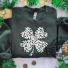 Four Leaf Clover 101 Dalmatians Print Grunge Shirts Hoodie Sweatshirt Tee Gift For Mens Womens St Patricks Day Tshirt Near Me Unique revetee 1