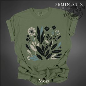 Subtle Fuck Fascism Minimalist Flower Shirt giftyzy 4