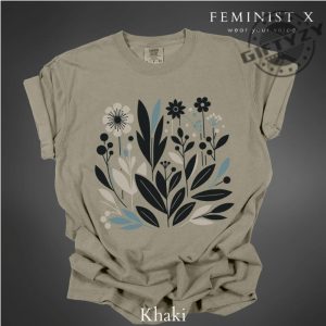 Subtle Fuck Fascism Minimalist Flower Shirt giftyzy 8