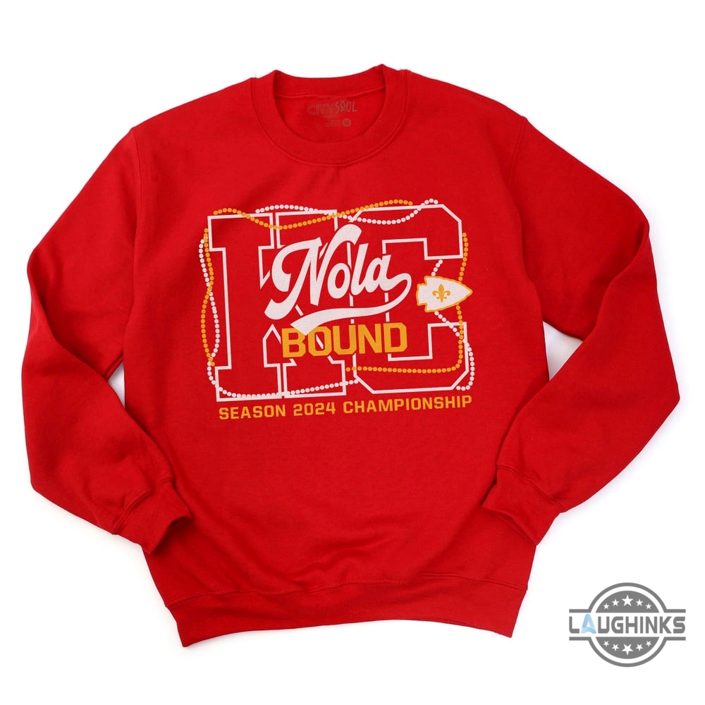 Nola Bound Kc Chiefs Football Conference Champions Shirt