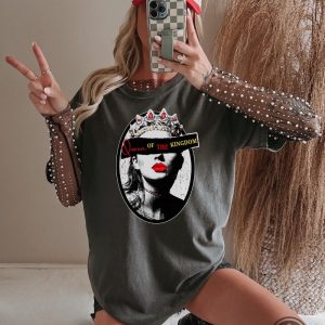 queen of the kingdom taylor swift kc chiefs shirt