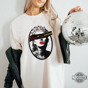 queen of the kingdom taylor swift kc chiefs shirt