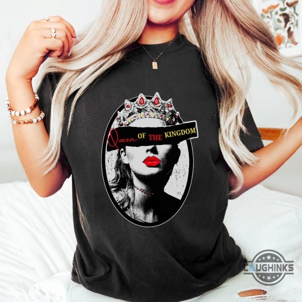 queen of the kingdom taylor swift kc chiefs shirt