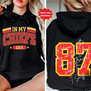 in my chiefs era taylor swift boyfriend 87 sweatshirt t shirt hoodie