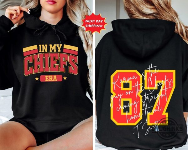 in my chiefs era taylor swift boyfriend 87 sweatshirt t shirt hoodie