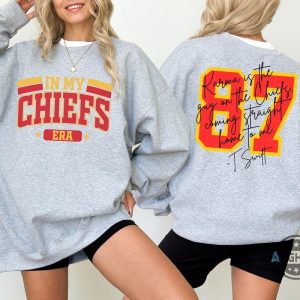 in my chiefs era taylor swift boyfriend 87 sweatshirt t shirt hoodie