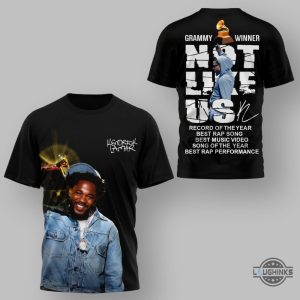 kendrick lamar grammy winner they not like us shirt