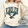 Vintage Philadelphia Eagles Football Shirt Hoodie Sweatshirt Tee Gift For Mens Womens Retro Bird Gang Outfit New revetee 1