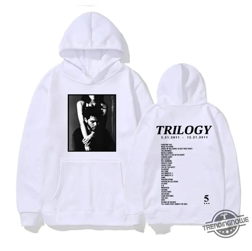 The Trilogy The Weeknd Album Hoodie 8 The Trilogy The Weeknd Album Hoodie