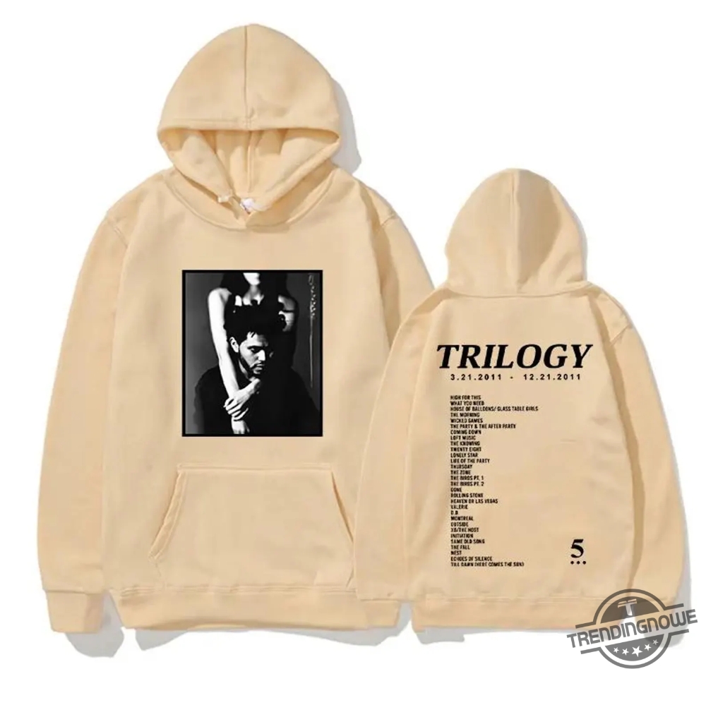The Trilogy The Weeknd Album Hoodie 9 The Trilogy The Weeknd Album Hoodie