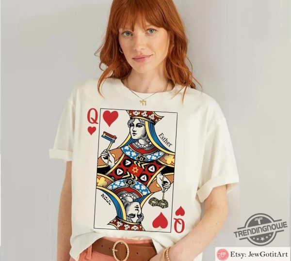 Am Yisrael Chai Queen Card Esther Shirt trendingnowe 1