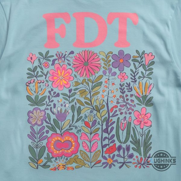 fdt anti trump flowers shirt