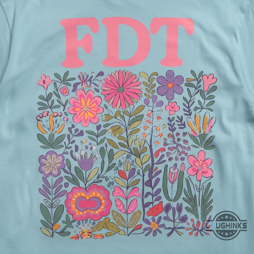 Fdt Anti Trump Flowers Shirt