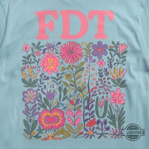 fdt anti trump flowers shirt