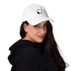 snoopy smiling embroidered baseball hat