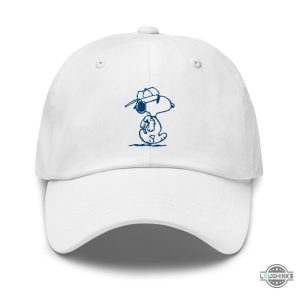 snoopy joe cool embroidered baseball hat