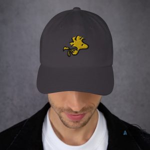 peanuts flying woodstock embroidered baseball hat