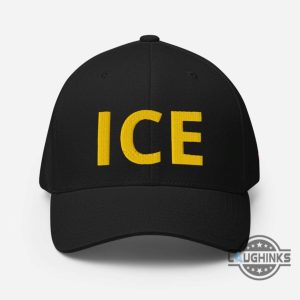 ice hat us immigration and customs enforcement agency embroidered baseball cap