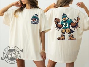 Philadelphia Fan Sports Gifts Back And Front Mascot Vintage Shirt giftyzy 7