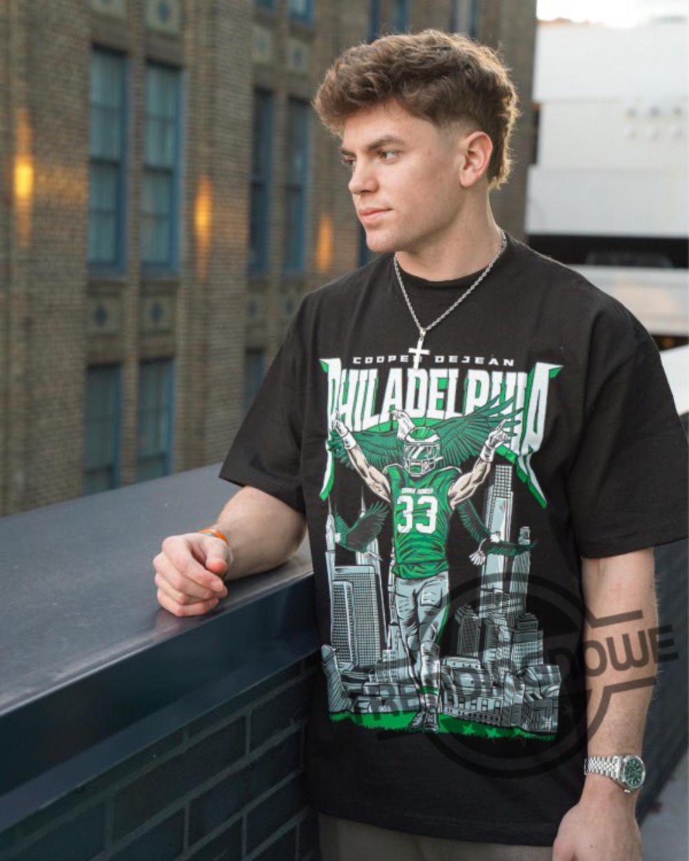 Super Bowl Lix Philadelphia Eagles Cooper Dejean Shirt 5 Super Bowl LIX Philadelphia Eagles Cooper DeJean Shirt