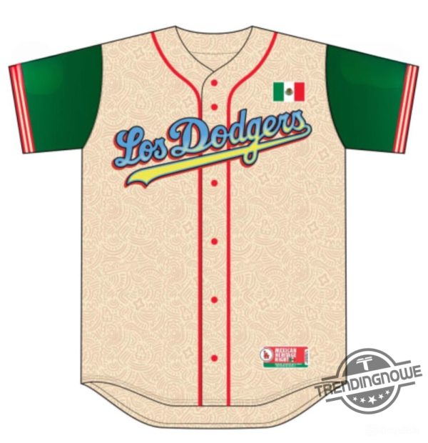 Los Angeles Dodgers Mexican Heritage Jersey 2025 Giveaways trendingnowe 1
