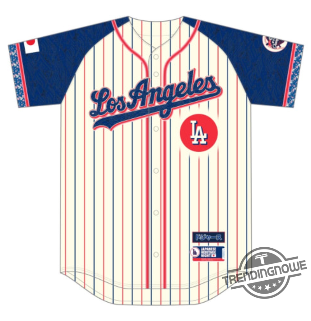 "Exclusive 2025 Dodgers Heritage Jerseys & Nationals Harry Potter Giveaway" 4 Los Angeles Dodgers Japanese Heritage Jersey 2025 Giveaways