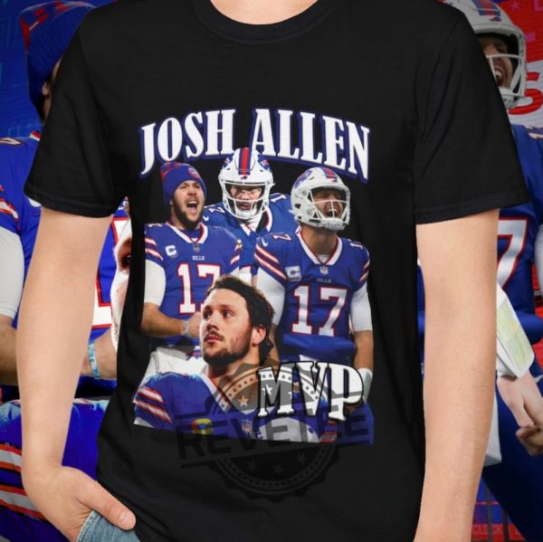 Josh Allen Mvp Buffalo Bills Shirts Hoodie Sweatshirt Tee Gift For Fan Bills Mafia Jersey Crewneck Unique revetee 1
