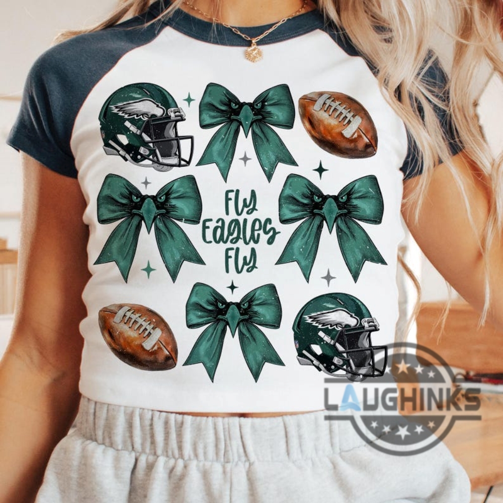 Fly Eagles Fly Bow Philadelphia Eagles Shirt