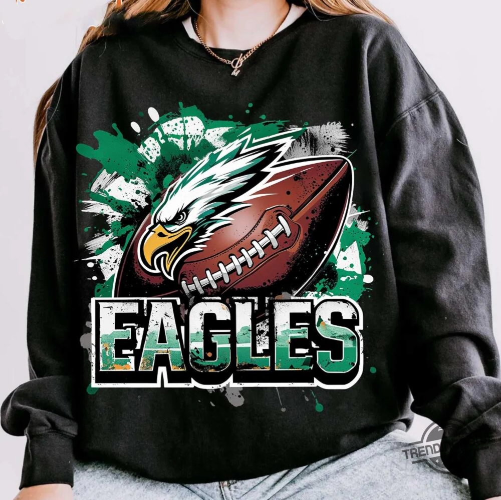 "Top Trending Celebrity Shirts: Drake, Trump, Elon, and Brady Styles" 4 Philadelphia Eagles Mascot Game Day Super Bowl Lix Shirt